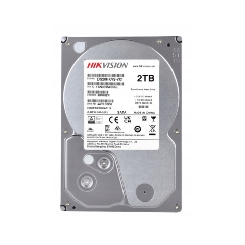 Ổ Cứng Giám Sát Hikvision HDD DS-20HKVS-VX1 2TB SATA 3 128MB 5400RPM