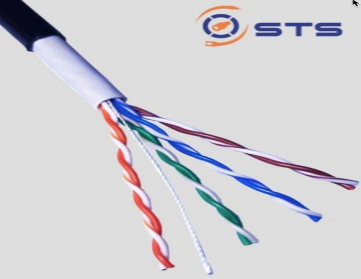 Cáp mạng ngoài trời STS CAT5e UTP 2 lớp vỏ (2 Outer Jackets Cable)