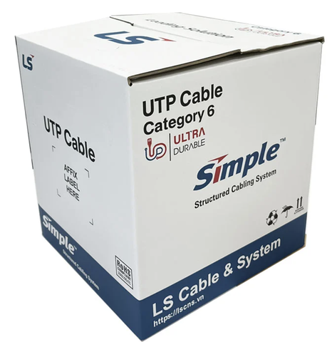 Cáp mạng LS Vina Cat6 UTP 4-Pairs