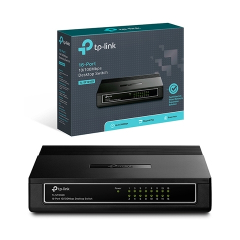 Switch Để Bàn TP-Link TL-SF1016D 16 Cổng 10/100Mbps