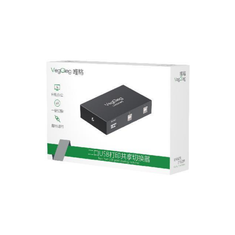 Bộ Chia Máy in 1 ra 2 Bấm Công Tắc Veggieg V-F401