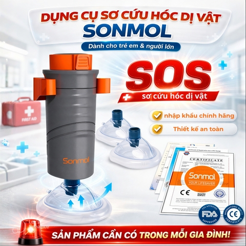 Dụng Cụ Hỗ Trợ Sơ Cứu Hóc Dị Vật Sonmol MFAC-08VC sản phẩm chính hãng