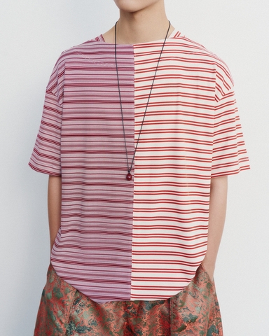 Naphon T-Shirt Red Stripe