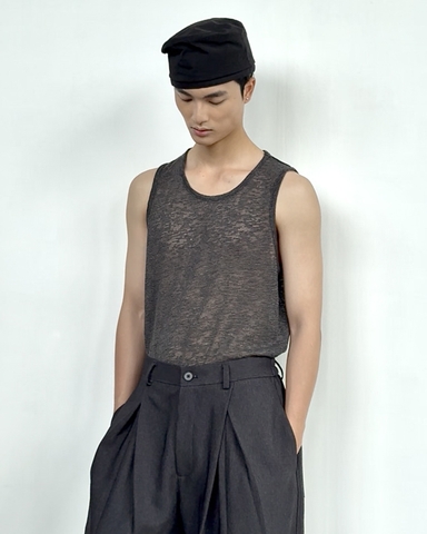 Esh Tank Top SS Black