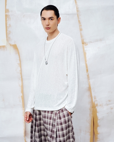Gimas Longsleeve T-shirt White
