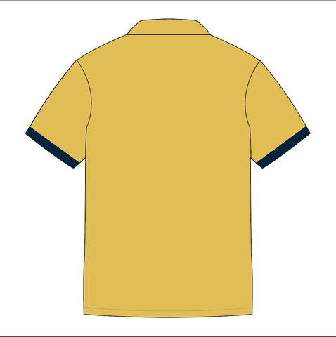 Mẫu Áo Polo Guni Basic 01 Trẻ em - Chân cổ sơ mi - Tay bo/tay xuông