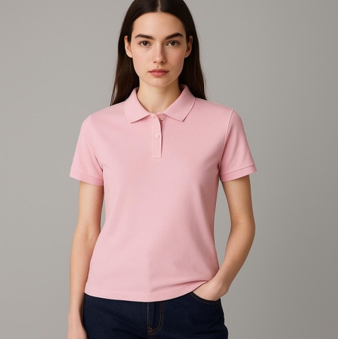 Mẫu Áo Polo Nữ Form Regular Fit