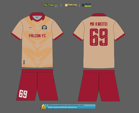 Áo Đá Bóng Thiết Kế Gunix - 011