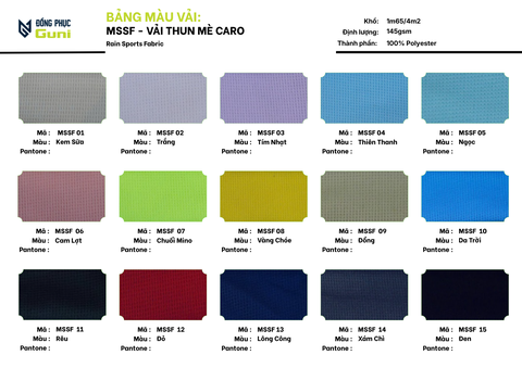 Áo Polo Guni Baisic MSSF 06 Cam Lợt