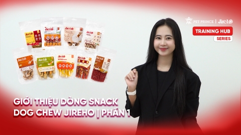 Video giới thiệu dòng snack da bò JirehO Rawhide | Training Hub Series