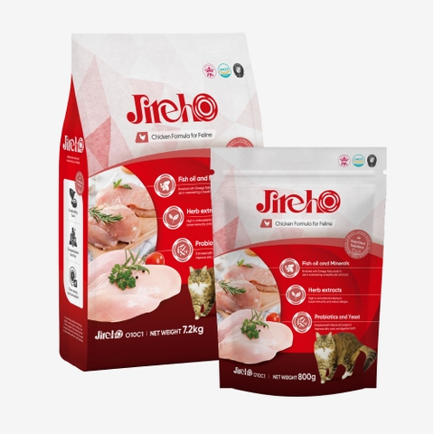 Thức ăn JirehO Thịt gà cho mèo