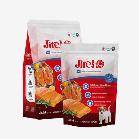 Thức ăn JirehO Cá hồi cho chó con