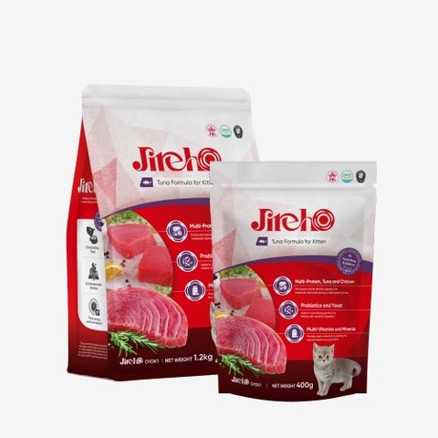 Thức ăn JirehO Cá ngừ cho mèo con