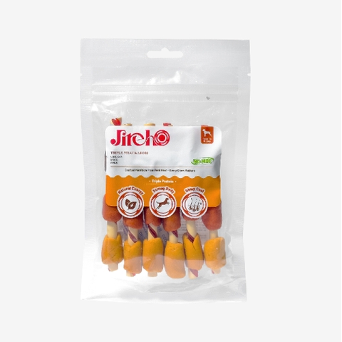 Thịt xiên que 3 vị: Gà, Vịt, Heo