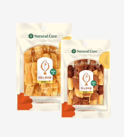 Thịt cuộn xương cá