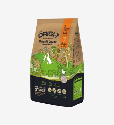 Thức ăn hạt mềm hữu cơ thịt vịt Origi-7