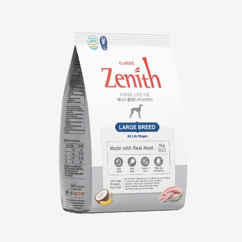 Thức ăn hạt mềm Zenith chó giống lớn
