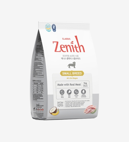 Thức ăn hạt mềm Zenith chó giống nhỏ