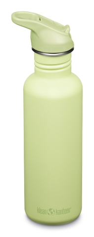 Bình Nước Inox Klean Kanteen Classic 27oz 800ml Nắp Thể Thao Flip Seal Sport Cap, Inox 18/8 Chính Hãng