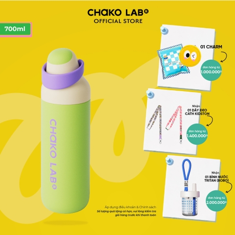Bình Giữ Nhiệt Inox 316 Chako Lab Kada 700ml