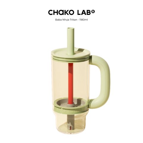Bình Nước Nhựa Tritan Chako Lab BABA Dung Tích 960ML & 1180ML