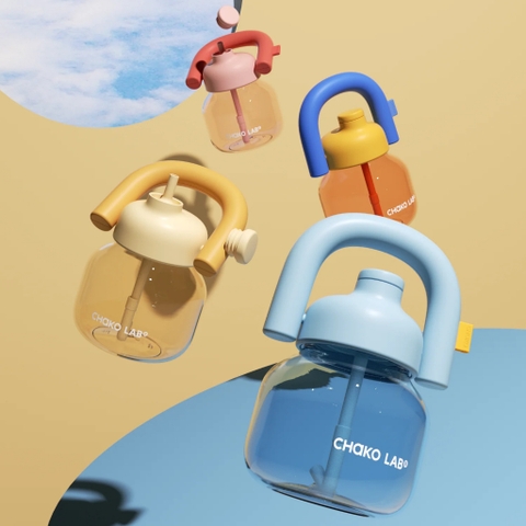 Bình Nước Nhựa Tritan Chako Lab LinLin Kettle Bell 1150ml