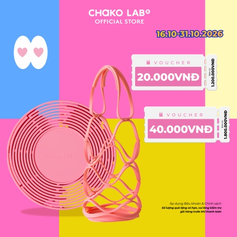 Túi Xách Bình Thông Minh ChakoLab Mesh Cup Sleeve, Chất Liệu Silicon Cao Cấp, Tiện Mang Theo Mỗi Ngày