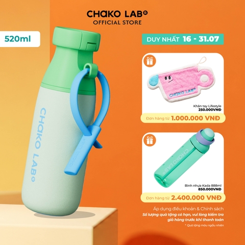 Bình Giữ Nhiệt Inox 316 Chako Lab Milk Mate  520ml