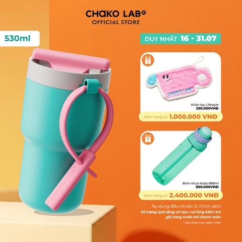 Bình Giữ Nhiệt Chako Lab Twist 530ml