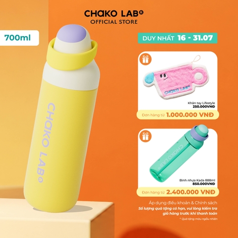 Bình Giữ Nhiệt Inox 316 Chako Lab Kada 700ml