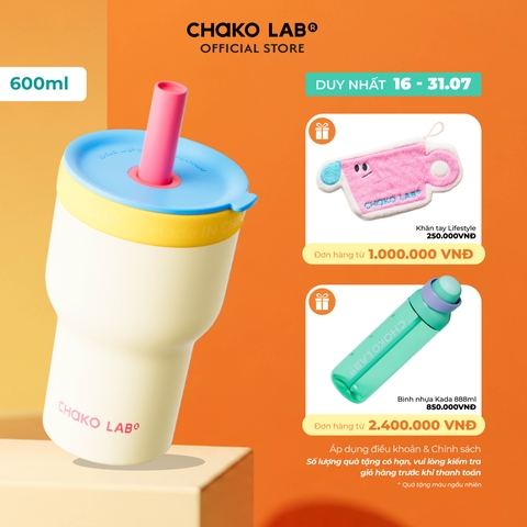 Bình Giữ Nhiệt Chako Lab Double Layer 600ml