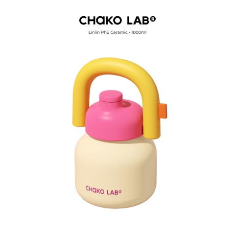 Bình Giữ Nhiệt Tráng Men Lin Lin ChakoLab® 1000ml
