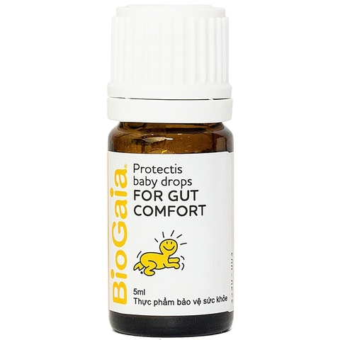 Men vi sinh BioGaia Protectis Baby Drops Lọ 5ml nhỏ giọt trẻ 0m+ bổ sung lợi khuẩn cho đường tiêu hóa