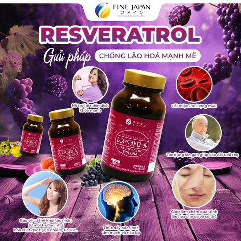 Resveratrol FINE JAPAN 180V