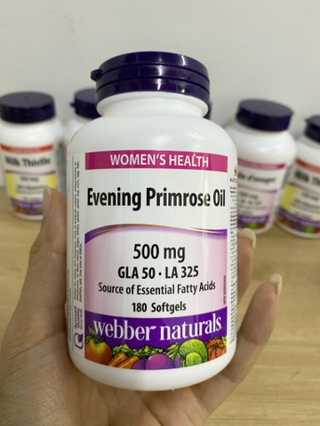 EPO L/180v WEBBER NATURALS Hoa Anh Thảo Cân Bằng Nội Tiết Tố Nữ