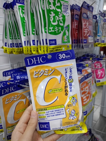 Vitamin C 30 Ngày G/60v DHC Sáng Da, Tăng Đề Kháng