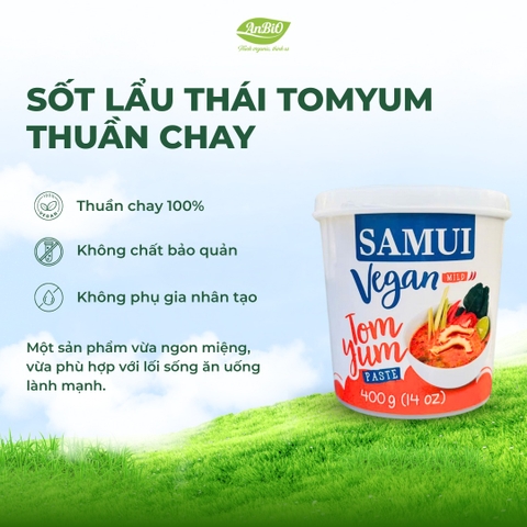 Sốt lẩu Tomyum thuần chay SAMUI 400g