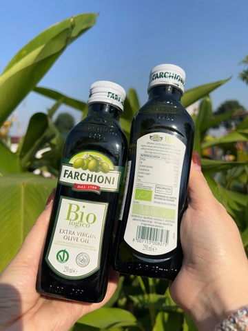 Dầu Oliu Farchiono Bio logico Extra Virgin 250ml