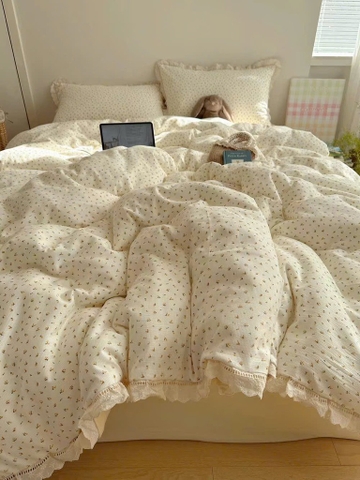 ĐŨI SỢI TRE- Set Đũi sợi tre viền bèo