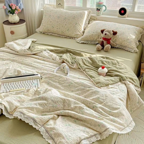 SET CHĂN CHẦN- Đũi sợi tre ICY