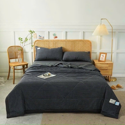 SET CHĂN CHẦN- cotton đũi kẻ/sọc