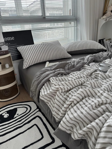 SET CHĂN CHẦN- Set chăn chần dập sọc