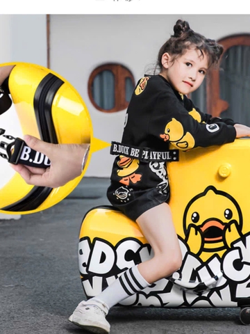 Vali cho bé B.DUCK nhập khẩu chính hãng size 20/24 ( phiên bản giới hạn)