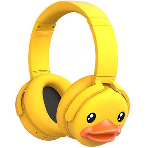 Tai Nghe Bluetooth Hình Vịt Vàng B.Duck – Tai Nghe Không Dây Dễ Thương, Âm Thanh HIFI