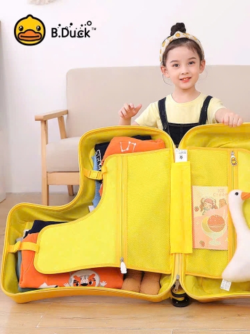 vali cho bé B.Duck nhập khẩu chính hãng size 20/24 (phiên bản vịt Playful)