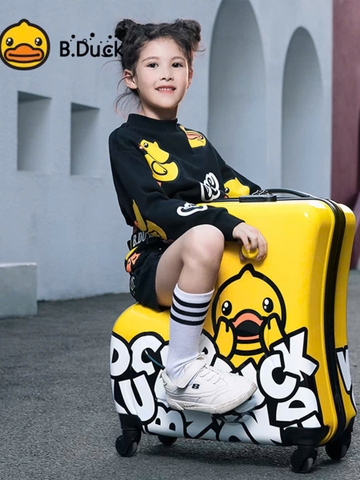 Vali cho bé B.DUCK nhập khẩu chính hãng size 20/24 ( phiên bản giới hạn)
