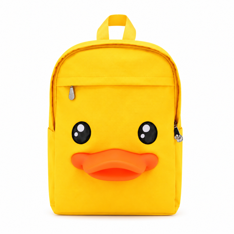Balo B.Duck Mỏ Vịt 3D Size Lớn 37cm, Balo Nữ Đựng Laptop Sách Vở A4 Đi Học Đi Làm Du Lịch