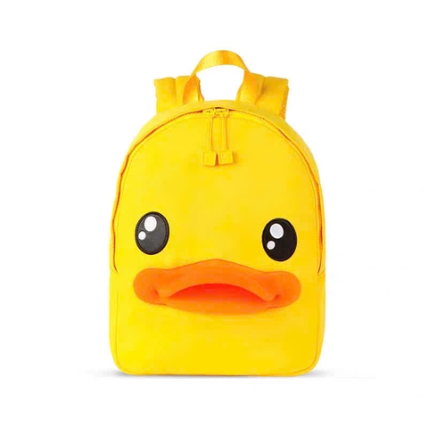 Balo Vịt Vàng B.Duck 3D Cho Bé – Ba Lô Hình Vịt Dễ Thương Chống Nước Nhẹ Êm Cho Bé Đi Học Đi Chơi