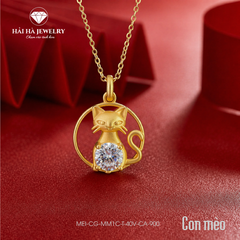 Dây chuyền con giáp tuổi Mão bạc mạ vàng – Giữ một sự tinh tế nhẹ nhàng và rất sâu | Hải Hà Jewelry