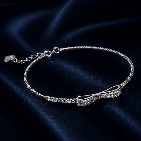 Vòng tay bạc đan cài tinh giản – Gắn kết nhẹ nhàng, bền lâu | Hải Hà Jewelry